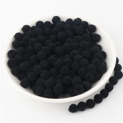 Wholesale 8mm Soft Fur Pompoms for Arts, Crafts, and Home Décor