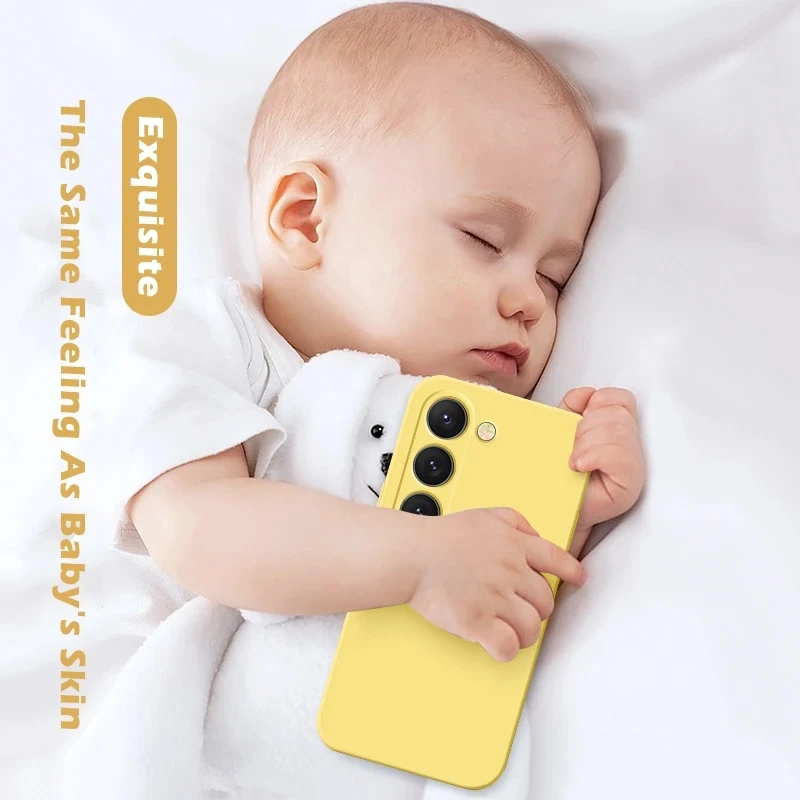 S23 s22 ultra plus caso quadrado líquido silicone caso de telefone para samsung galaxy s23 s22 ultra plus s23plus s23ultra capa traseira macia_voghion.com