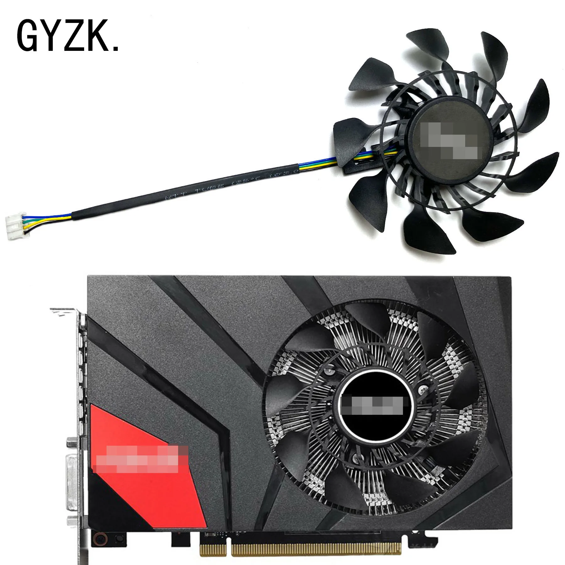 

New For ASUS GeForce GTX970 960 670 760 Mini Graphics Card Graphics Card Replacement Fan