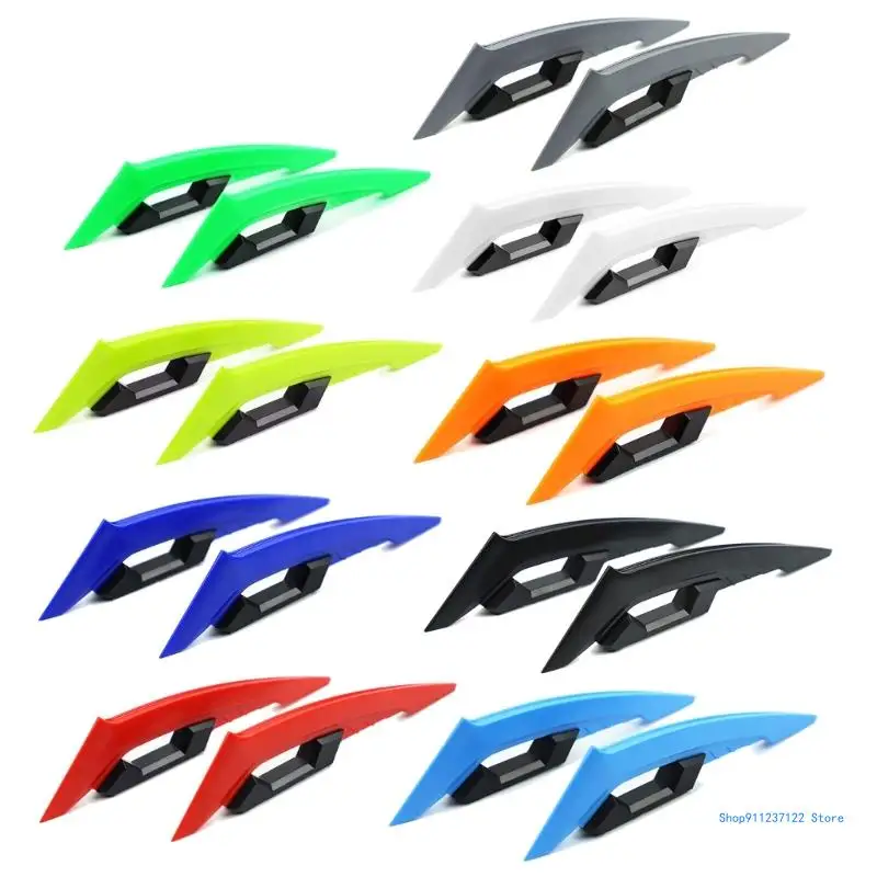 

Motorcycle Modification Accessories Universal Aerodynamic Spoiler Wing Self-Adhesive Sticker Decoration 1 Pair