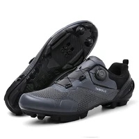 Men's mtb Cycling Sneakers Breathable Cyclocross Pro Cycling Sneakers Non-Slip Spikes Women's Cycling Road Shoes Pedal Bike Shoe 2