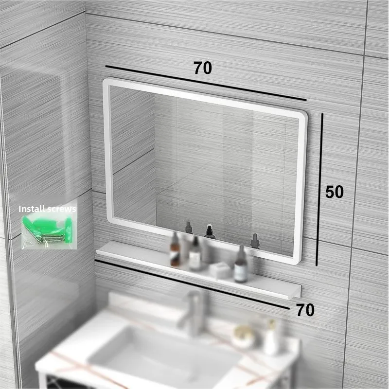 Wall-Mounted Aluminum Mirror Cabinet 1