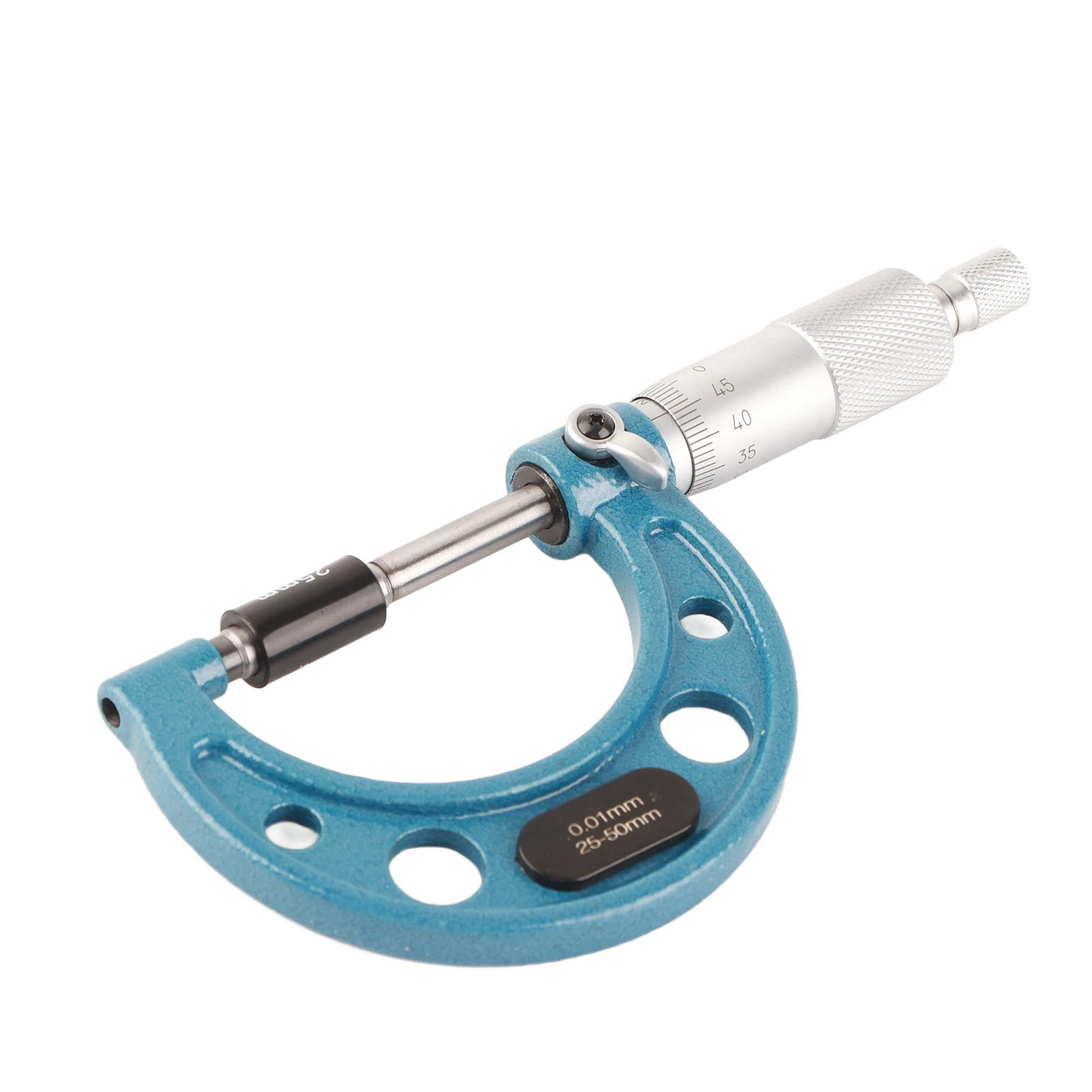 High Accuracy Stainless Steel Outside Micrometer with Wrench - Precision Thickness Measuring Tool