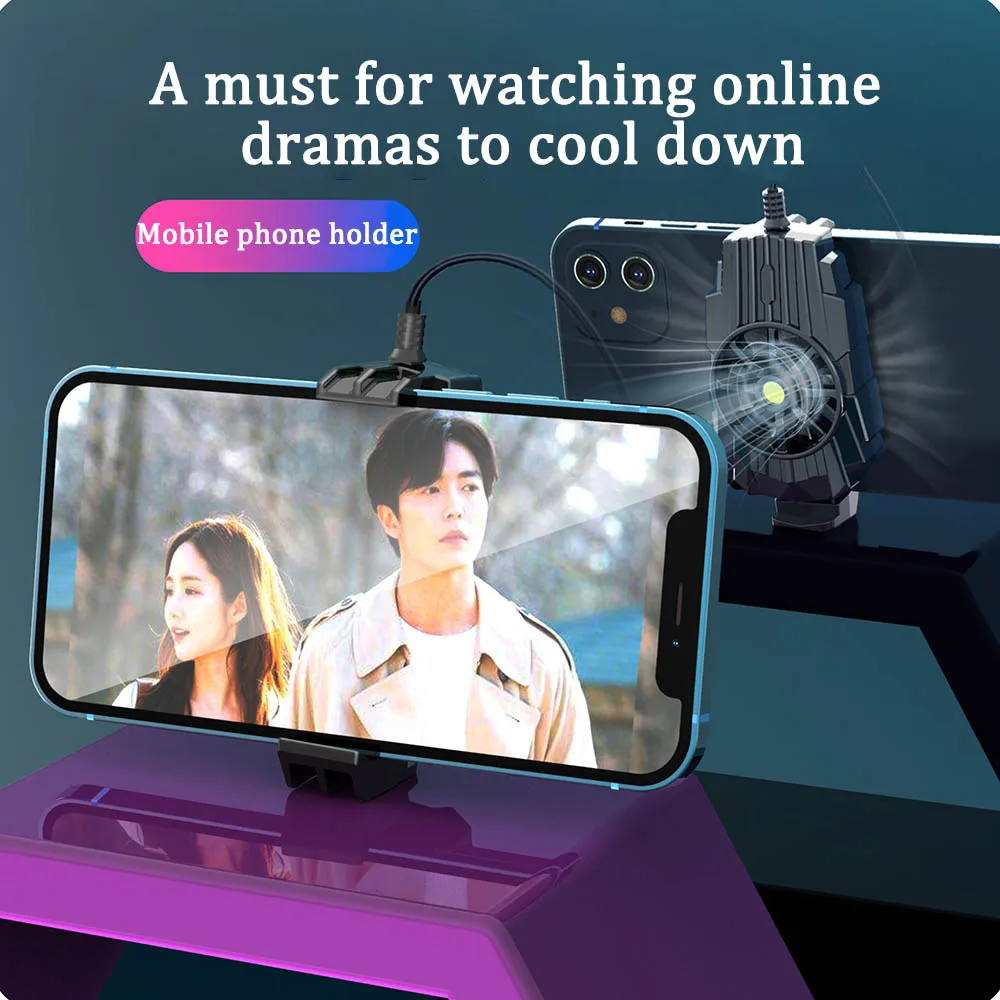 Gaming Cooling Fan G6 Portable Phone Super Sound Off