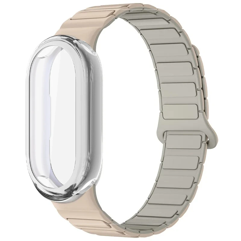 Magnetic Silicone Strap with TPU Bumper Case