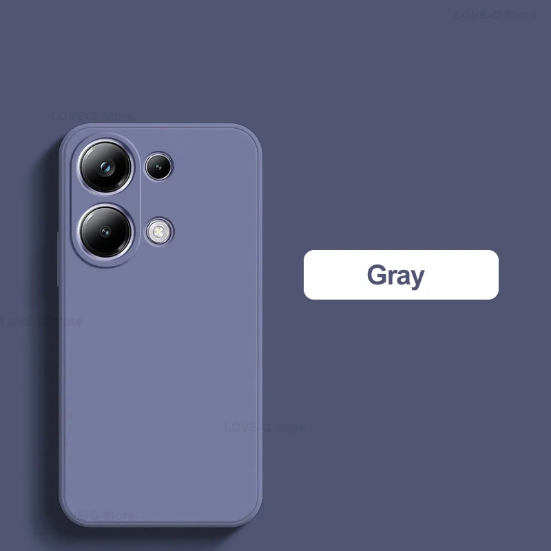 Silicone Solid Color Fall and Collision Protection Phone Case