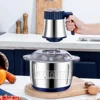5L Household Electric Meat Grinders Stainless Steel Multifunctional Food Crusher Electric Cooking Machine 2