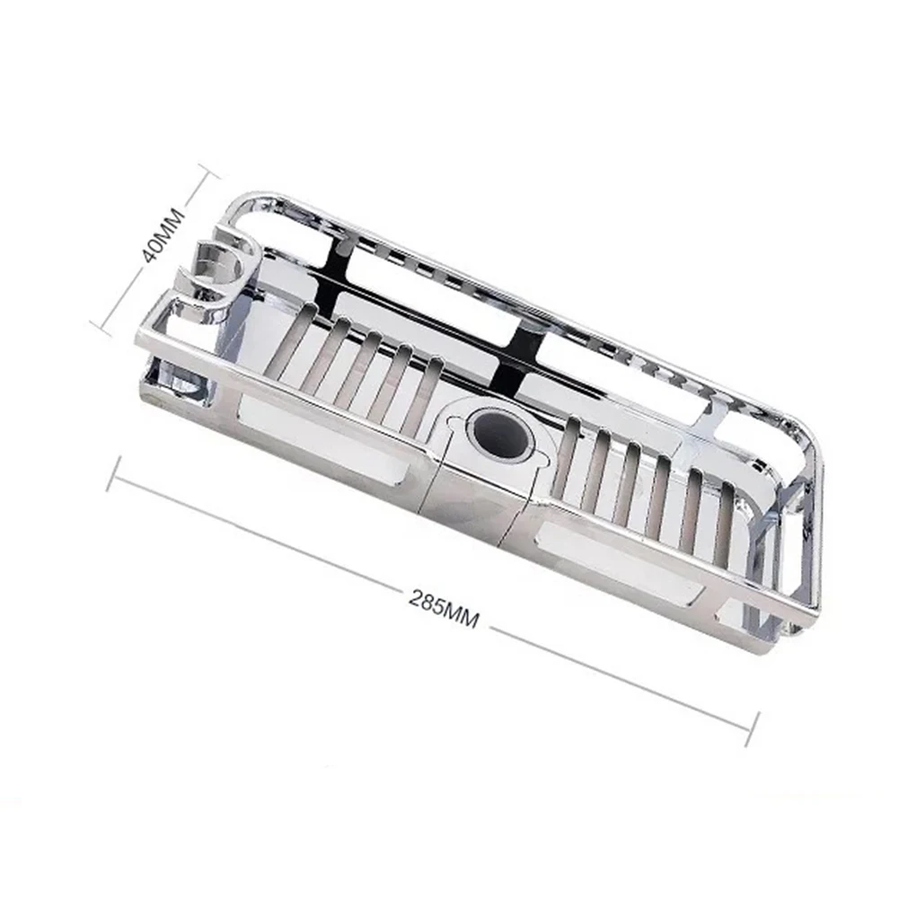 Shower Storage Holder Bathroom Shower Rack Organizer Caddy Shelf for Rail with Diameter of 22 24 25mm