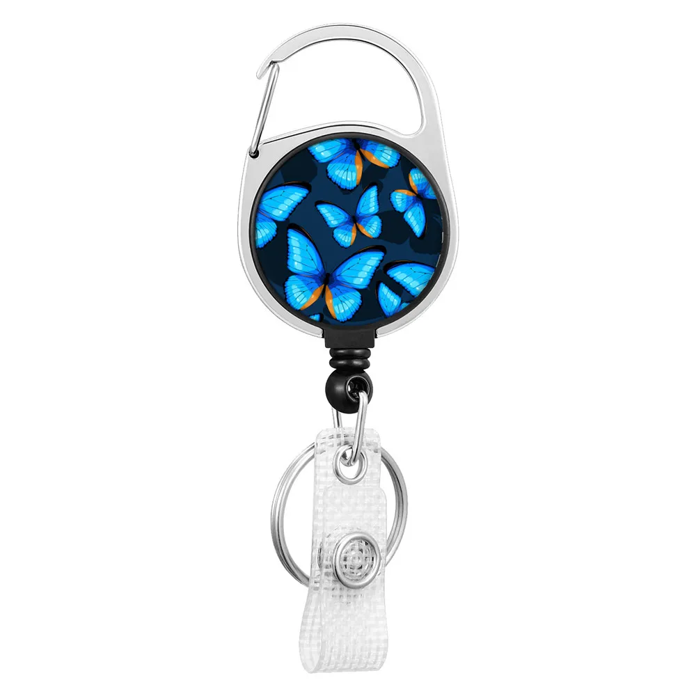 Cordon Porte-clés Et Porte-carte D'identité Avec Boucle Détachable Pour