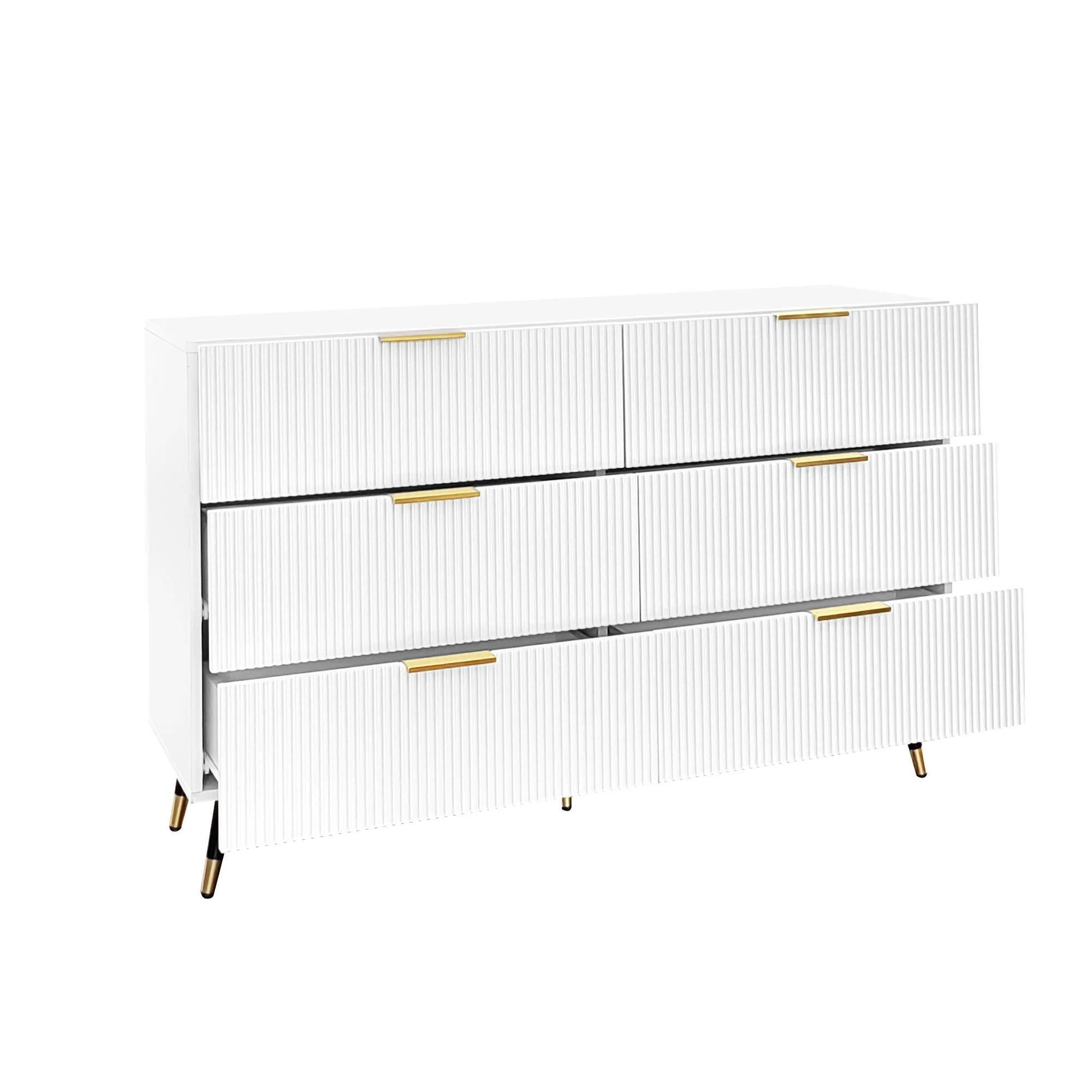 Elegantes Sideboard mit modernem Design, Kommode mit viel Stauraum – Detail 16