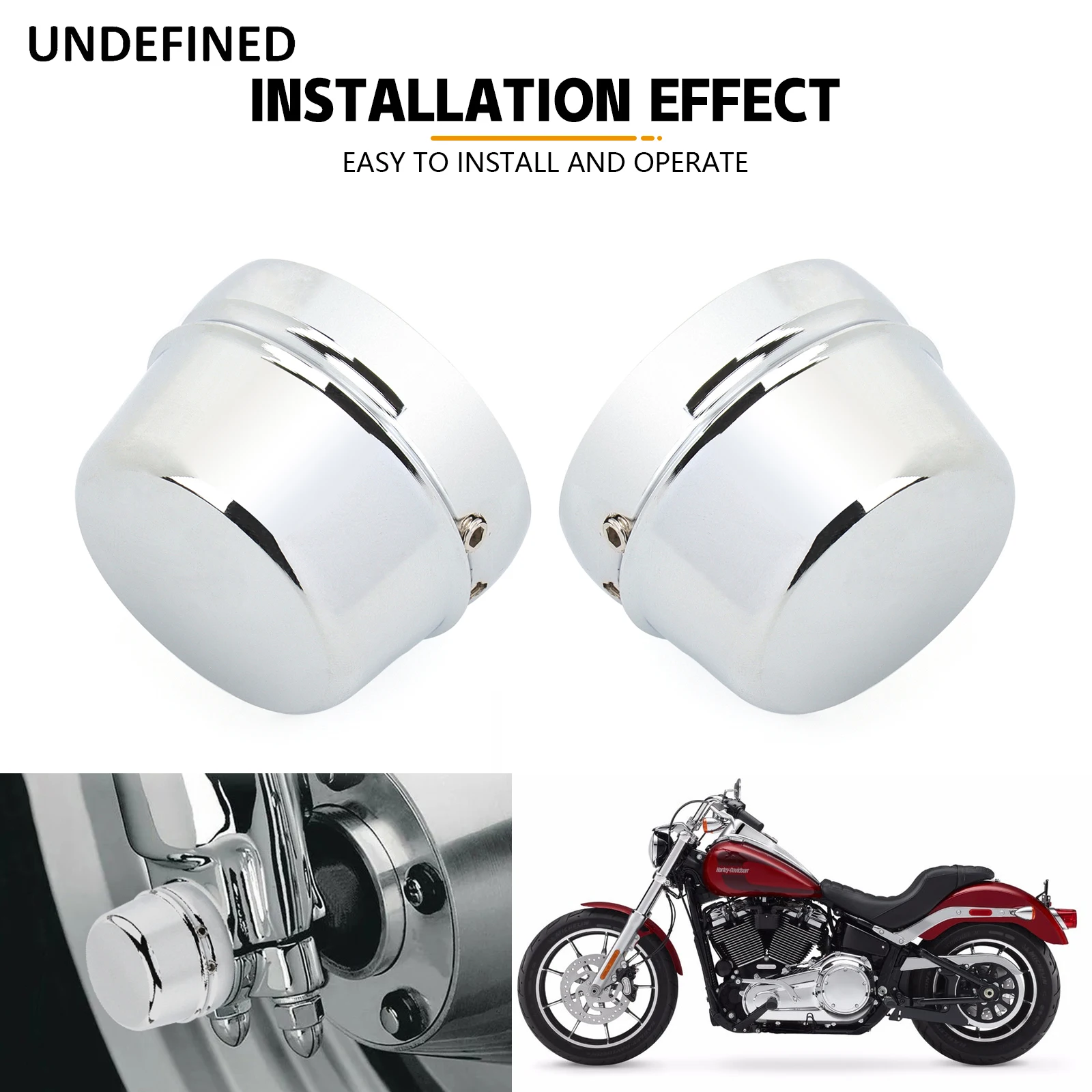 Coperture In Alluminio Per Dadi Per Assali Anteriori Per Moto Per Touring Road Kind Street Glide Electra Glide Dyna Fat Bob Low Rider Street Bob
