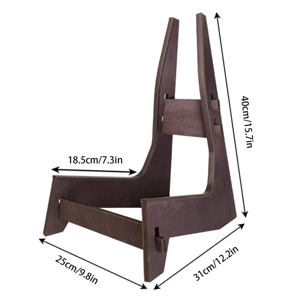 Premium Wood Guitar Stand - Stylish And Sturdy Holder for Stringed Instruments