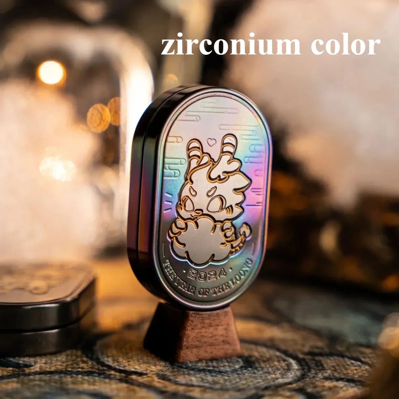 「正規品」HE edc LING YUN 3.0 Zr製　フィジェットトイ HE edc LING YUN 3 0 Zr製 フィジェットトイ(付属品無し 箱無し