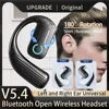 180° Rotation Adjustable Left Right Open Wireless Headset Bluetooth 5.4 Ear Universal Earphone Mic Sport Business Music Ear-Hook 1