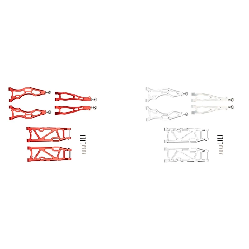 

Metal Front & Rear Suspension Arm Set For Arrma 1/8 Kraton Notorious Outcast Talion 1/7 Fireteam RC Car Upgrade Parts