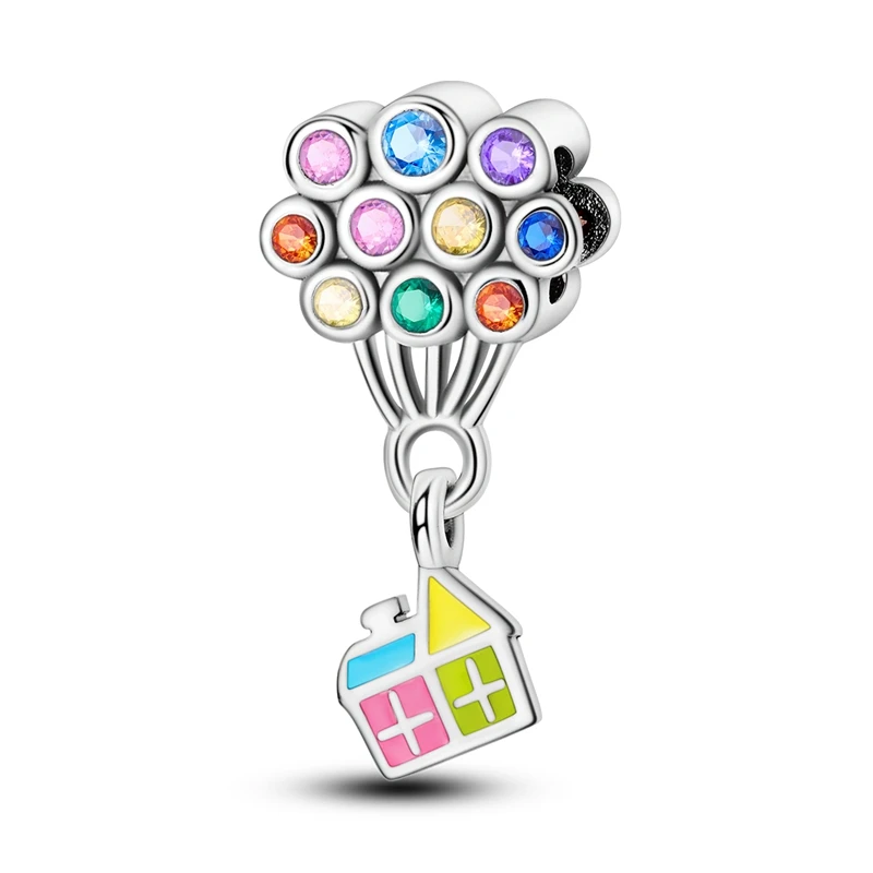 

Женский браслет с воздушным шаром, из серебра 925 пробы