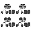 4 Set TRD Door Stabilizer Door Lock Protector Latches Cover for Subaru All Series BRZ XV Forester Legacy Outback WRX 1