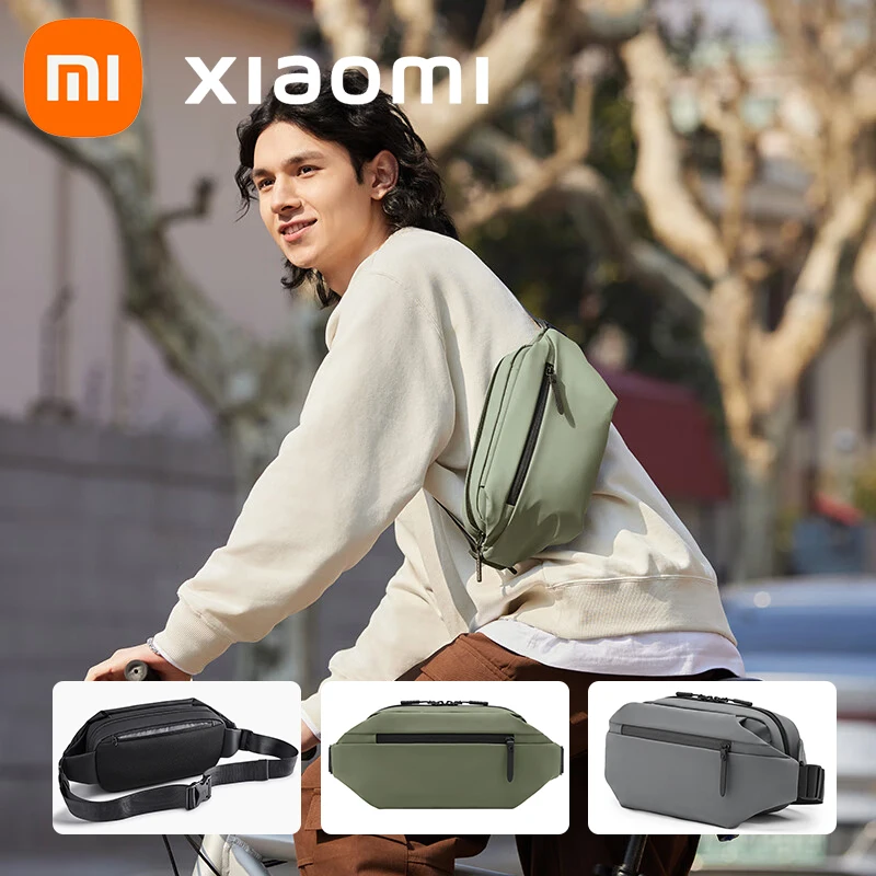 Crossbody Bag Xiaomi Mijia Multi-functional Sports Chest Bag Leisure Chest Bag Crossbody Outdoor Travel Versatile Compact Unisex crossbody bag