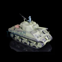 Heng Long TK7.0 Plastic Version Sherman M4A3 RC Tank 1/16 2.4G 3898 RTR RC Tank Model Gift For Boy TH17665 2