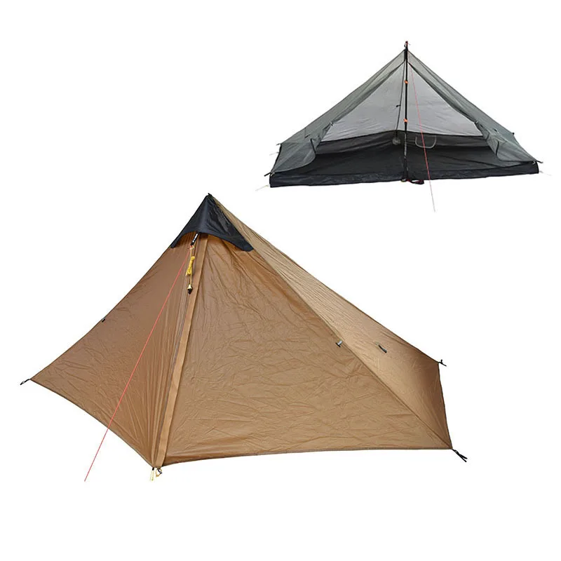 Cest UL Gear-C/T Inner Open Camping Tent Silnylon 3 4 Seasons 1 Person