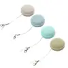Cell Phone Screen Wipe Macaron Shape Cleaning Cloth Pendant Multifunction Cleaning Tools Glasses Lens Cleaner Key Pendant Gift 6