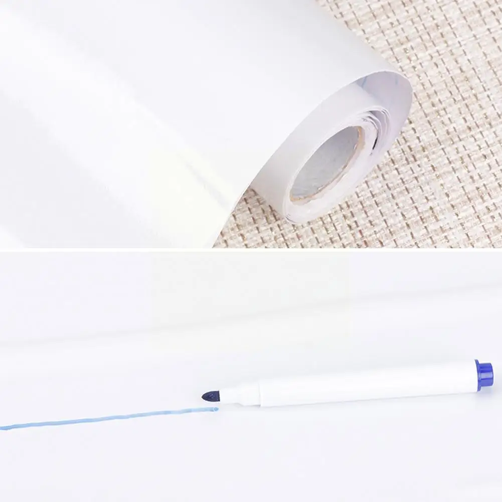 지울 수 있는 칠판 스티커 PVC 교육 칠판 벽 교육 벽 스티커 스티커 낙서 조기 화이트 보드 필름, 소프트 G0M9