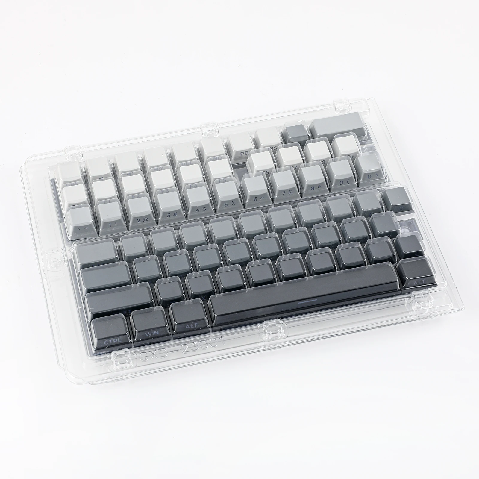 Epomaker-conjunto de Teclas Urbanas Perfil Cereja Tiro Duplo Material Pbt para Ansi Iso Teclado Mecânico 133 Teclas - Imagem 3
