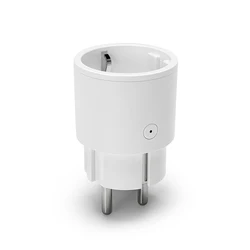 Smart WiFi Plug with Power Monitoring and Remote Control - Compatible with Smart Home Assistants - 1PC