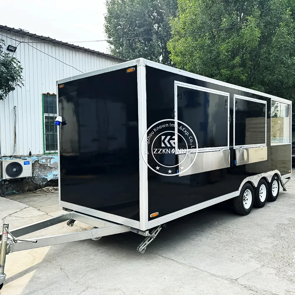 MobileKitchenFoodtruckIceCreamCartWithWheelsFastFoodTruckHot