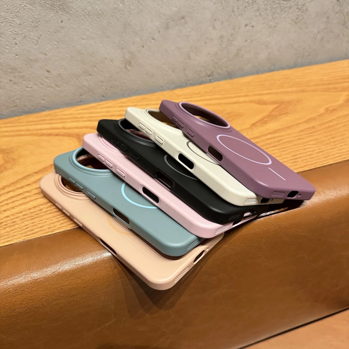 MagSafe Magnetic Candy Matte Hard Case with Wireless Charging Support
