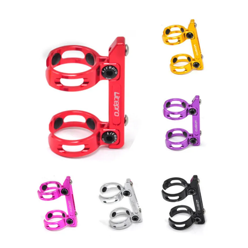 

LP Litepro For Birdy Bicycle Hollow Bottle Cage Holder 33.9 34.9 40mm folding Bike Water Cup Adapter