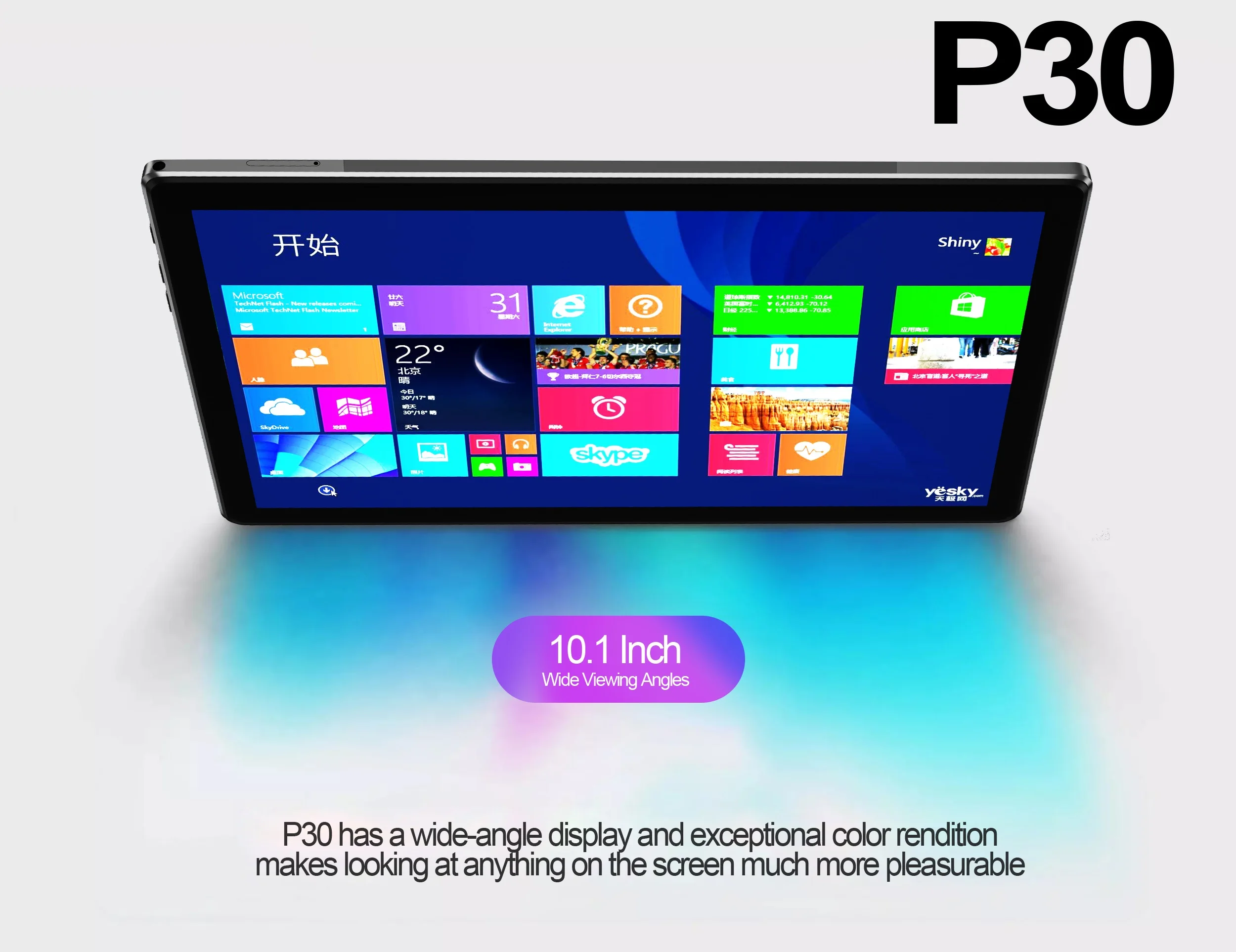 BDF P30 10.1 Inch Octa Core Android 12 Tablet