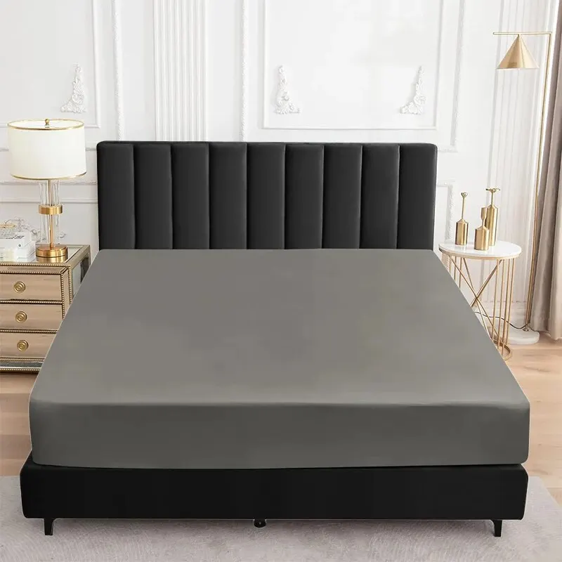 Vodotěsný napínací postel aršík pohodlné matrace ochránce s elastická guma pás omyvatelné a snadný péče