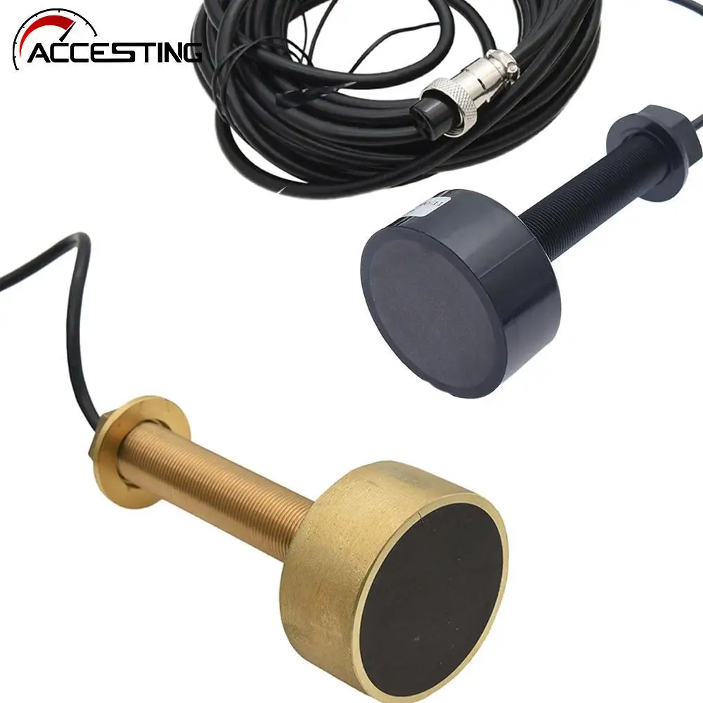 

2023 ONWA Fish Finder Depth Sounder Sensor KFISH-7 Sonar Fish Finder Sensor Bronze/Plastic For Marine Boat Accessories