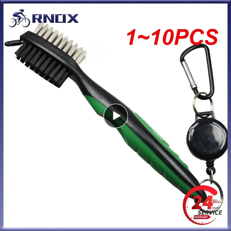 

1~10PCS Golf Club Brush Golf Groove Cleaning Brush 2 Sided Golf Putter Wedge Ball Groove Cleaner Kit Cleaning Tool Gof