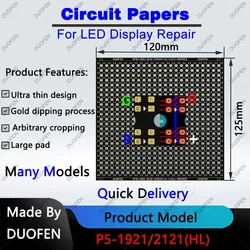 Enhanced Circuit Repair Paper - Double - Sided Solder Pads with Large Hole Coverage (P5 - 1921 - 2121(HL))