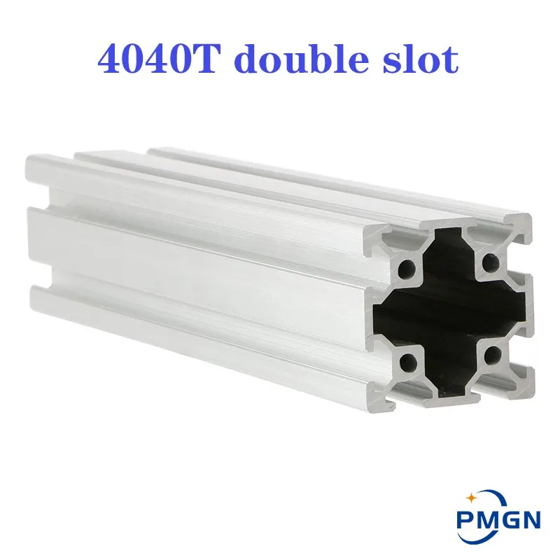 1Pcs 4040 Aluminum Extrusion Profile European Standard Linear Guide 4040T Aluminum Frame Machine DIY 3D Printer Workbench CNC