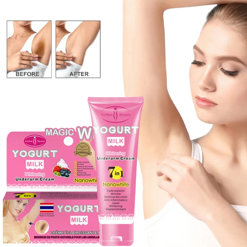 

Whitening Body Cream Lighten Melanin Pink Cream Underarm Knees Inner Thighs Bleaching Cream Moisturizing Brightening Skin Care
