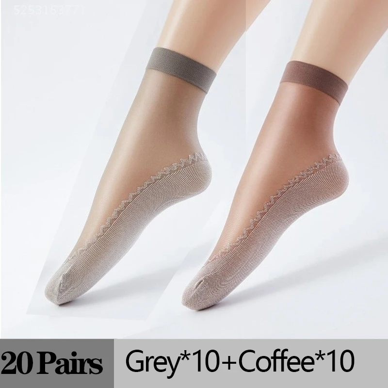 Coffee Grey-20Pairs