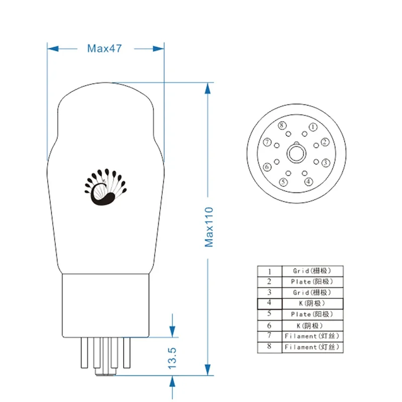 真空管 CLASSIC PSVANE CV181 TⅡ マッチドペア Amazon.co.jp: Gain マッチしたペアPsvane CV181-T MKII (6SN7