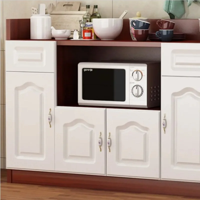 Kitchen Cabinet Sink Cabinets Auxiliary Furniture Coffee Maker Built Sets Cheap Organizer Doors Rattan Storage Cabinet Items Set 6