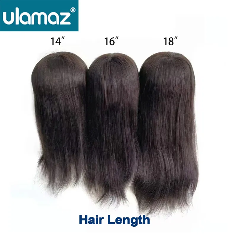 Cheveux bouclés/raides de perruque de D7-5 de cheveux de Topper de dentelle suisse longue postiche naturelle du système 100% de remplacement pour des femmes