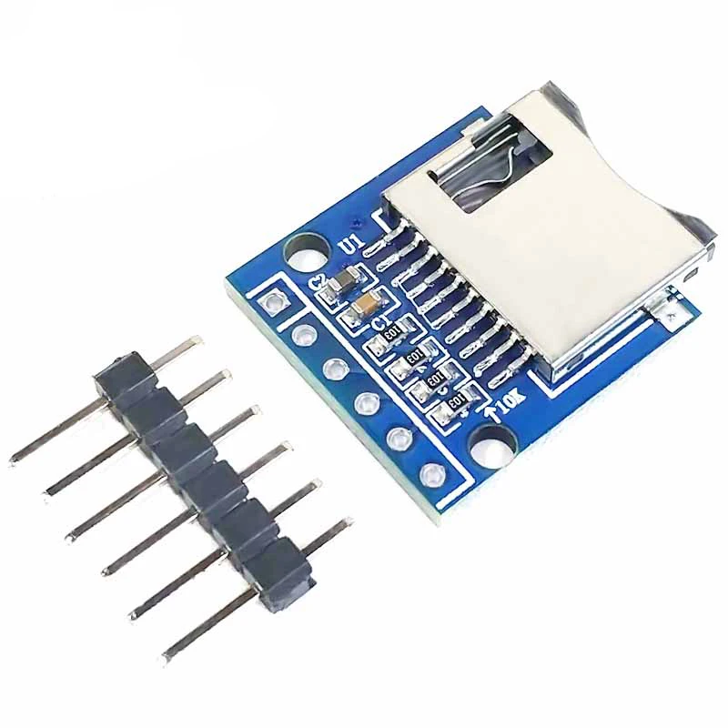 

1Pcs Micro SD Storage Expansion Board Mini Micro SD TF Card Memory Shield Module With Pins for Arduino