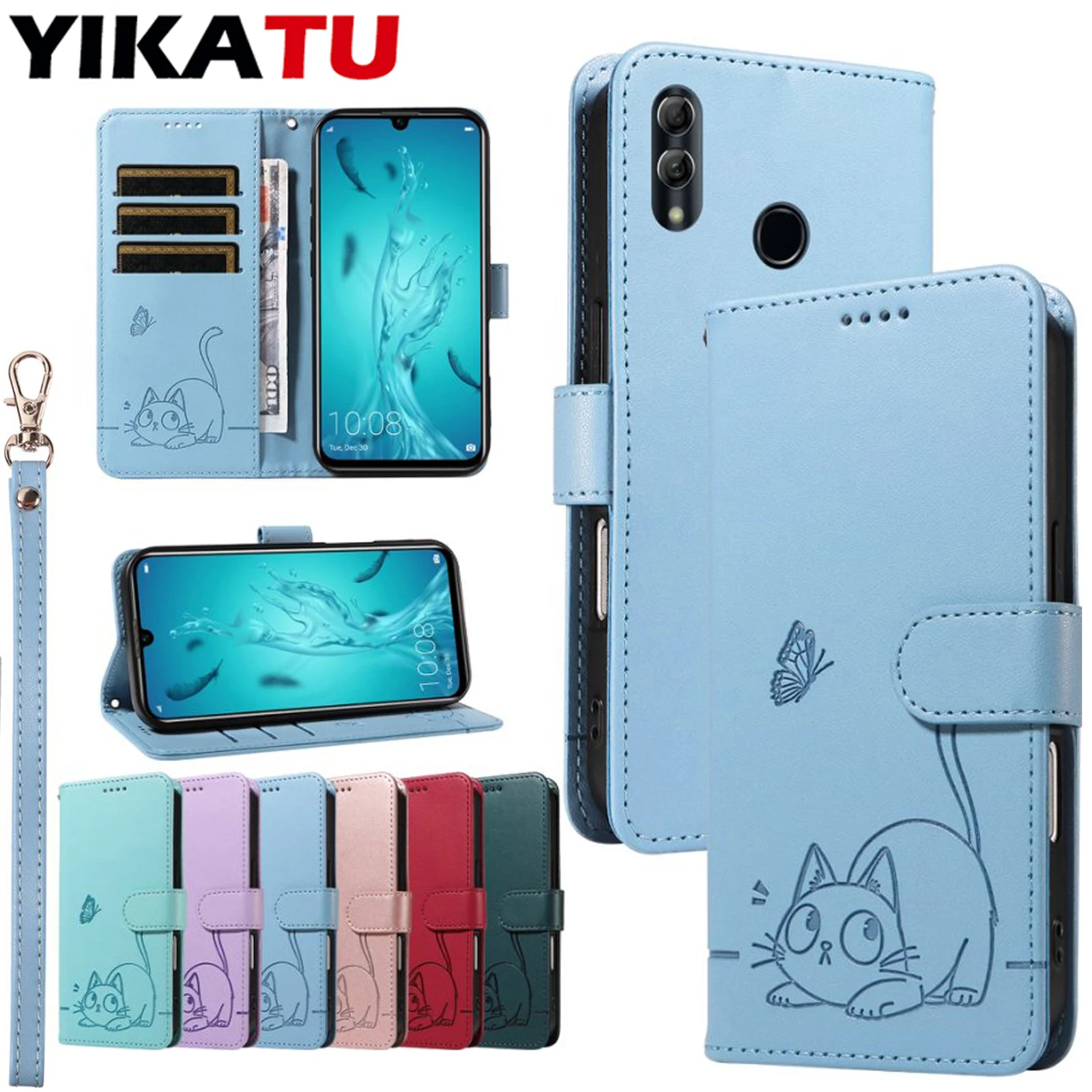 Leather Wallet Case - Universal Fit