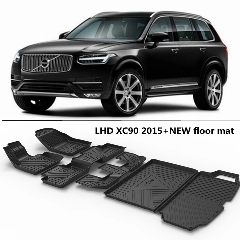

Use for Volvo XC90 custom car All-Weather TPO Floor car foot Mat Fit For Volvo XC90 waterproof trunk mat car floor mat