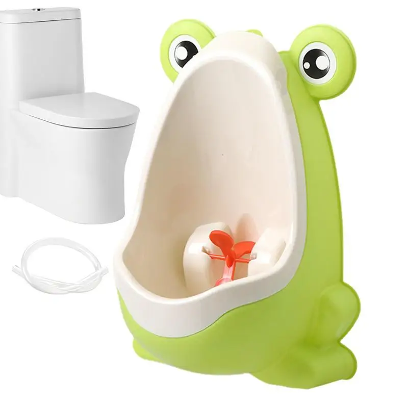 

Children's Urinal Cute Frog Toddler Potty With Aiming Target Camping Hygiene Products For Picnicing Hotel Home Camping