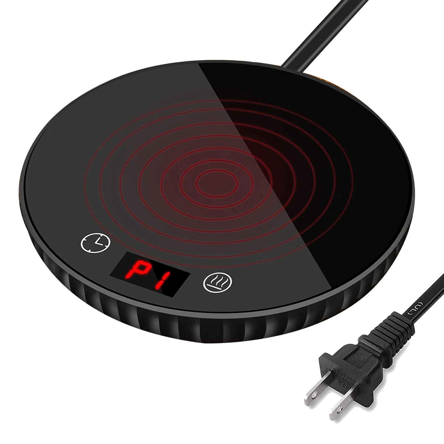 Candle Warmer/Coffee Warmer, 8H Auto Shut Off 1 12H Timer Candle Wax Warmer, 2 Temp Setting 122/