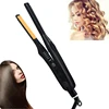 Professional Ceramic Flat Iron 2 in 1 Hair Straightener Short Hair Fluffy Pencil Hair Curler 1