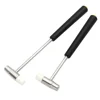 Small Hammer Repair Tool DIY Metal Rubber Hammer Double Head For Repair Watch Woodworking Puncher Iron Escape Jewelry Craft DIY 6