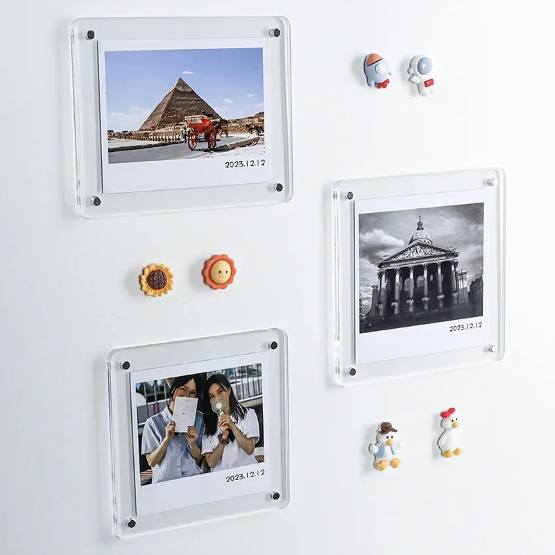 Magnetic Acrylic Photo Frame for Home Decor